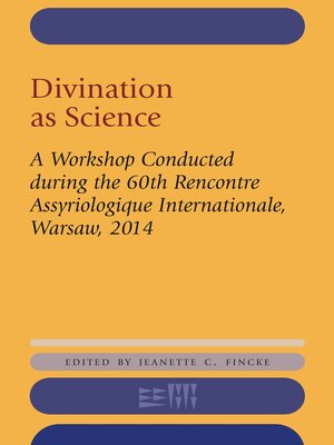 cover image of Divination as Science